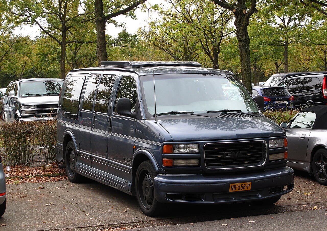 GMC Savana, representative photo