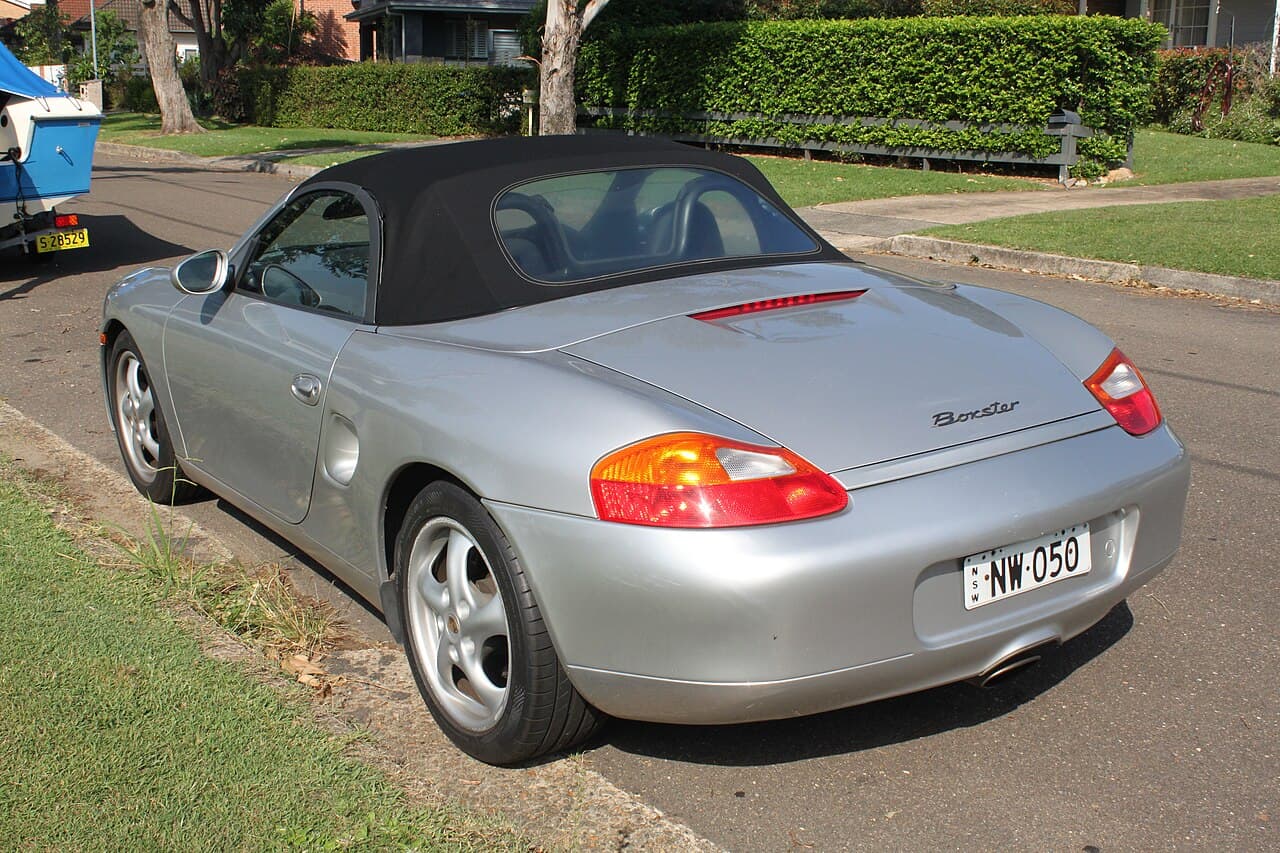 Porsche Boxster, representative photo