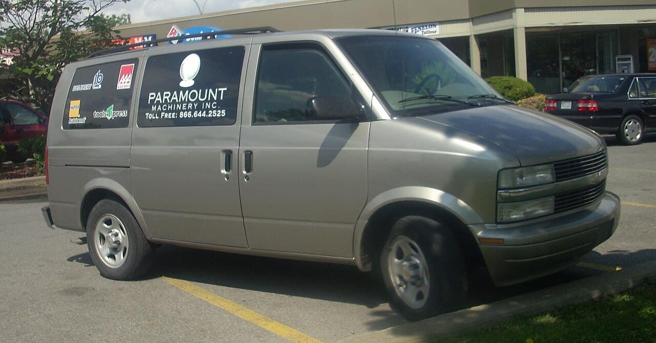 Chevrolet Astro, representative photo