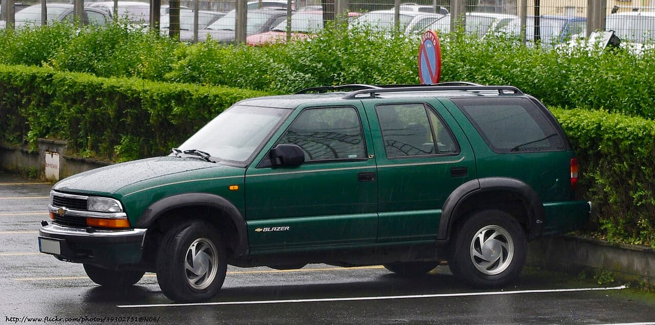 Chevrolet Blazer, representative photo