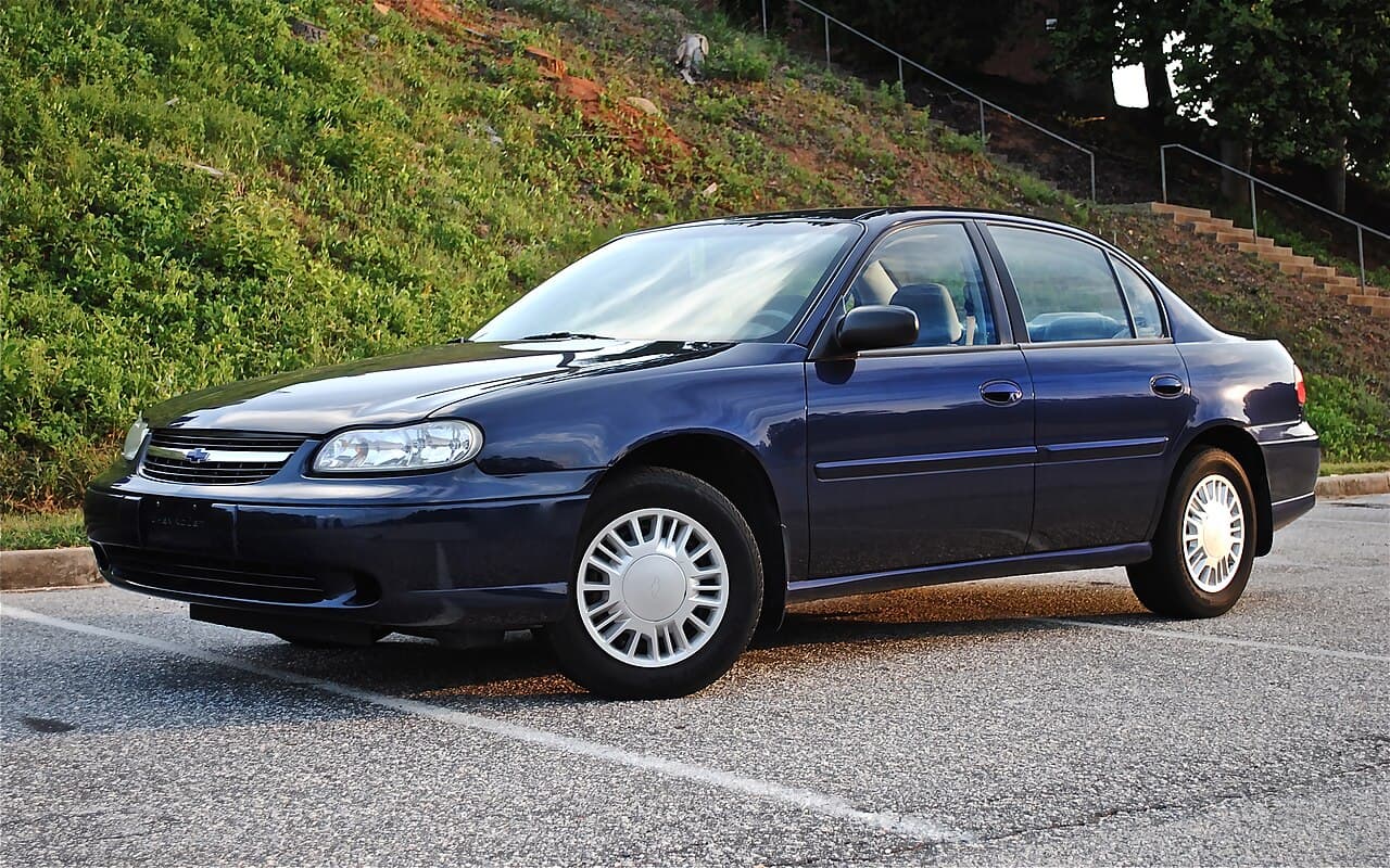 Chevrolet Malibu, representative photo