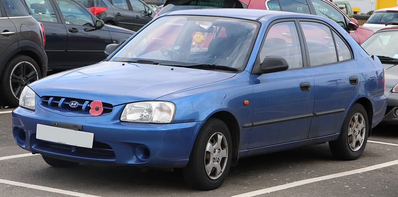 Hyundai Accent, representative photo
