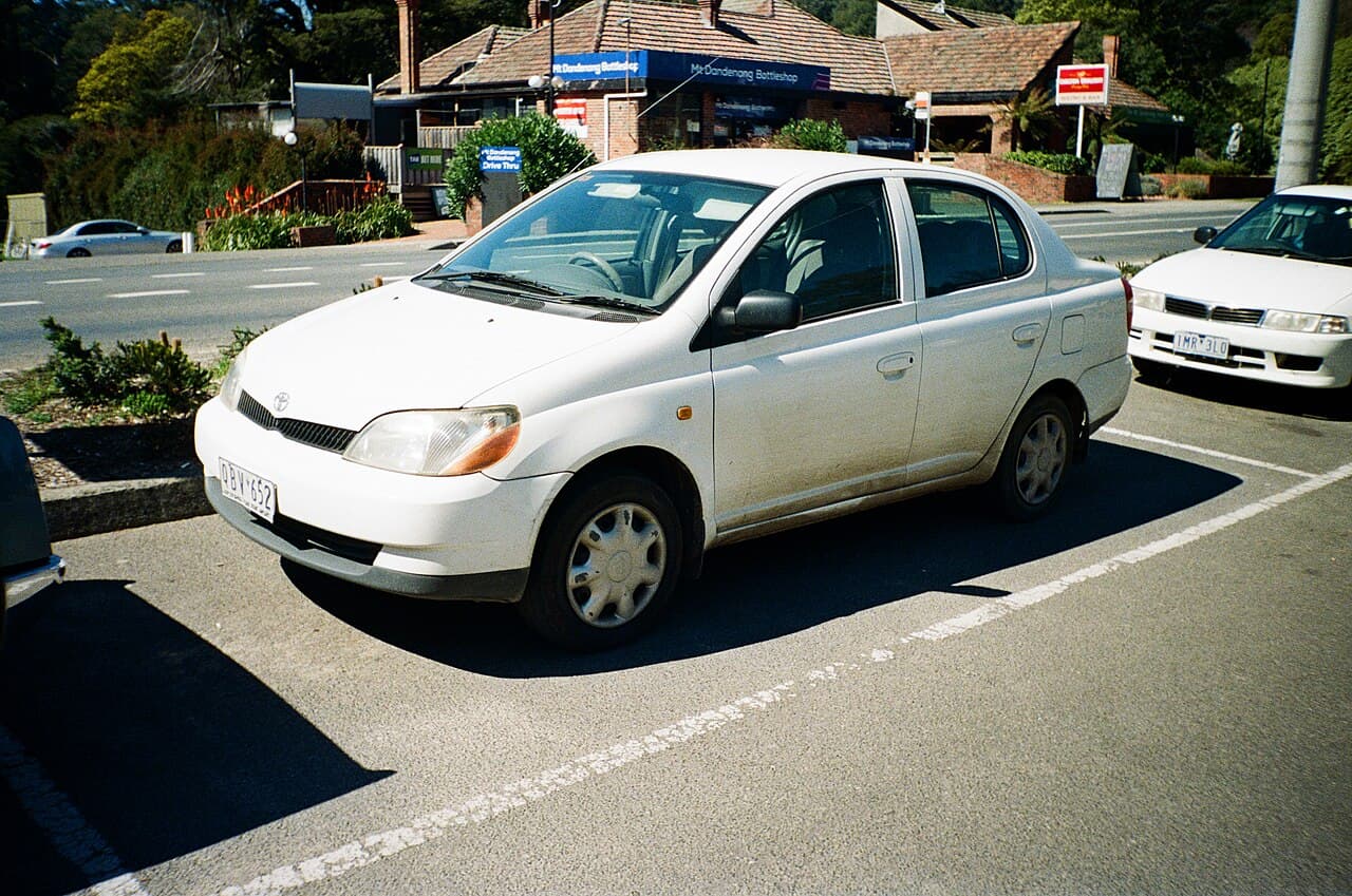 Toyota Echo, representative photo