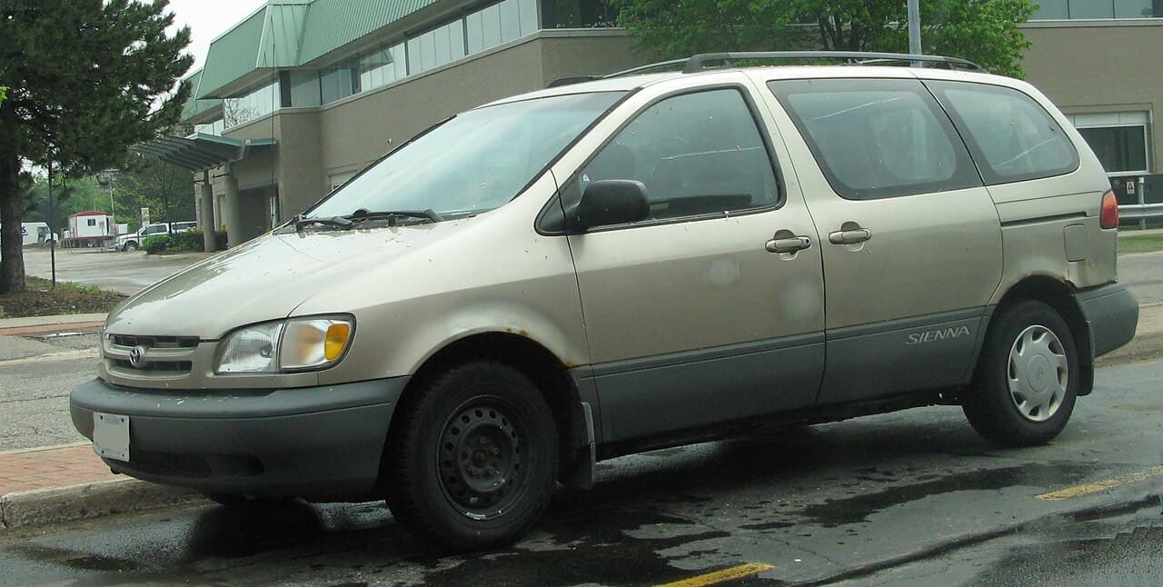 Toyota Sienna, representative photo