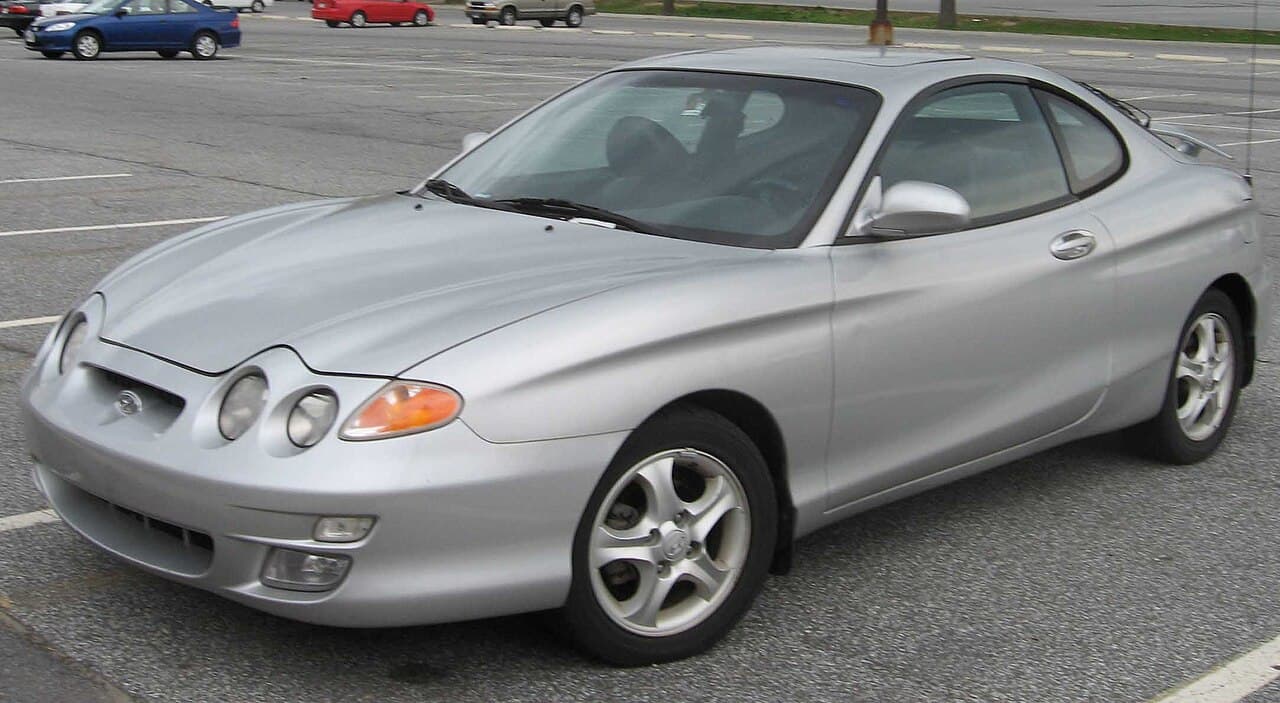 Hyundai Tiburon, representative photo