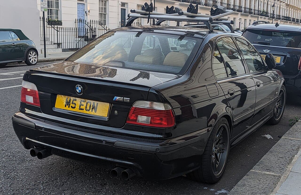 BMW M5, representative photo