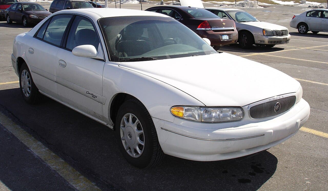 Buick Century, representative photo