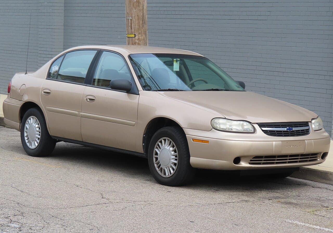 Chevrolet Malibu, representative photo
