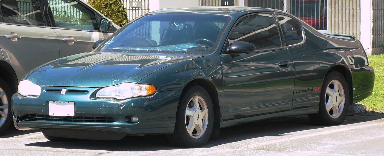 Chevrolet Monte Carlo, representative photo