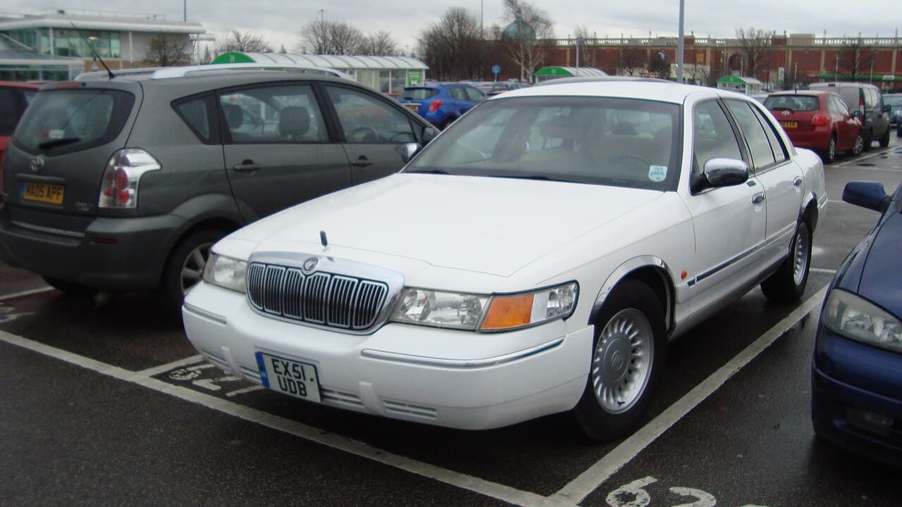 Mercury Grand Marquis, representative photo