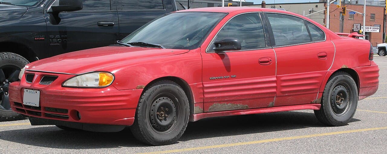 Pontiac Grand Am, representative photo
