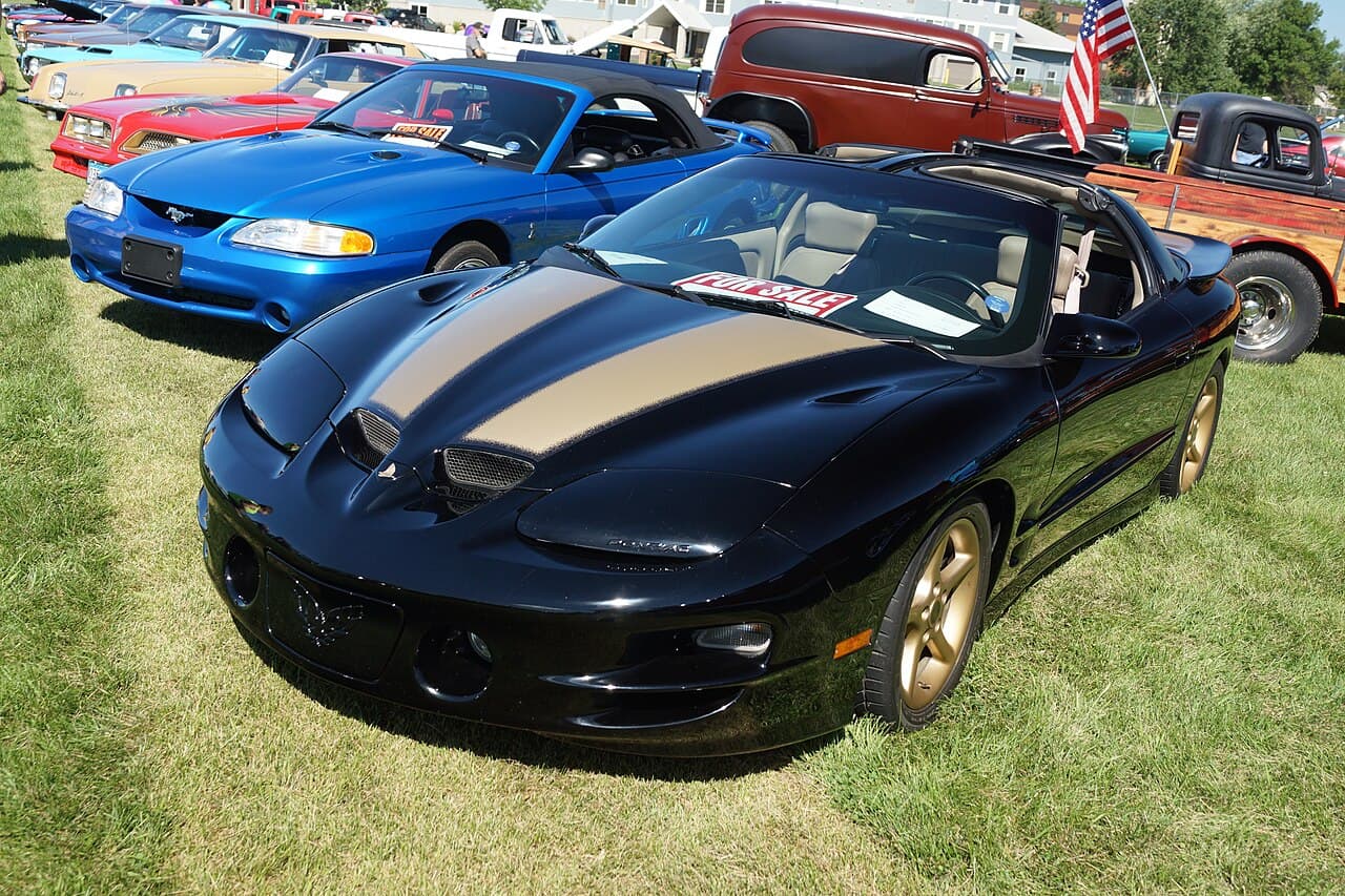 Pontiac Trans Am, representative photo