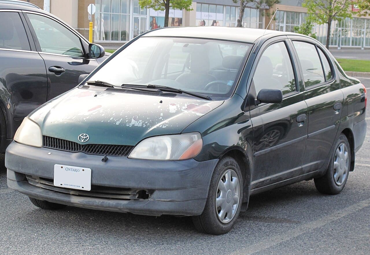 Toyota Echo, representative photo