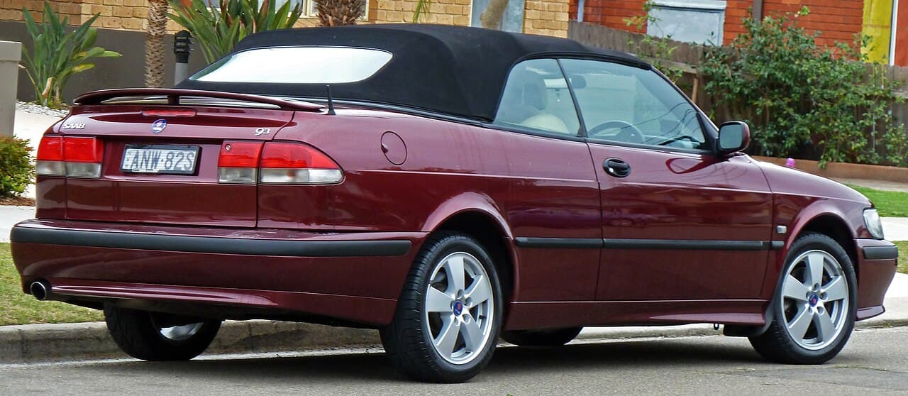Saab 9-3, representative photo