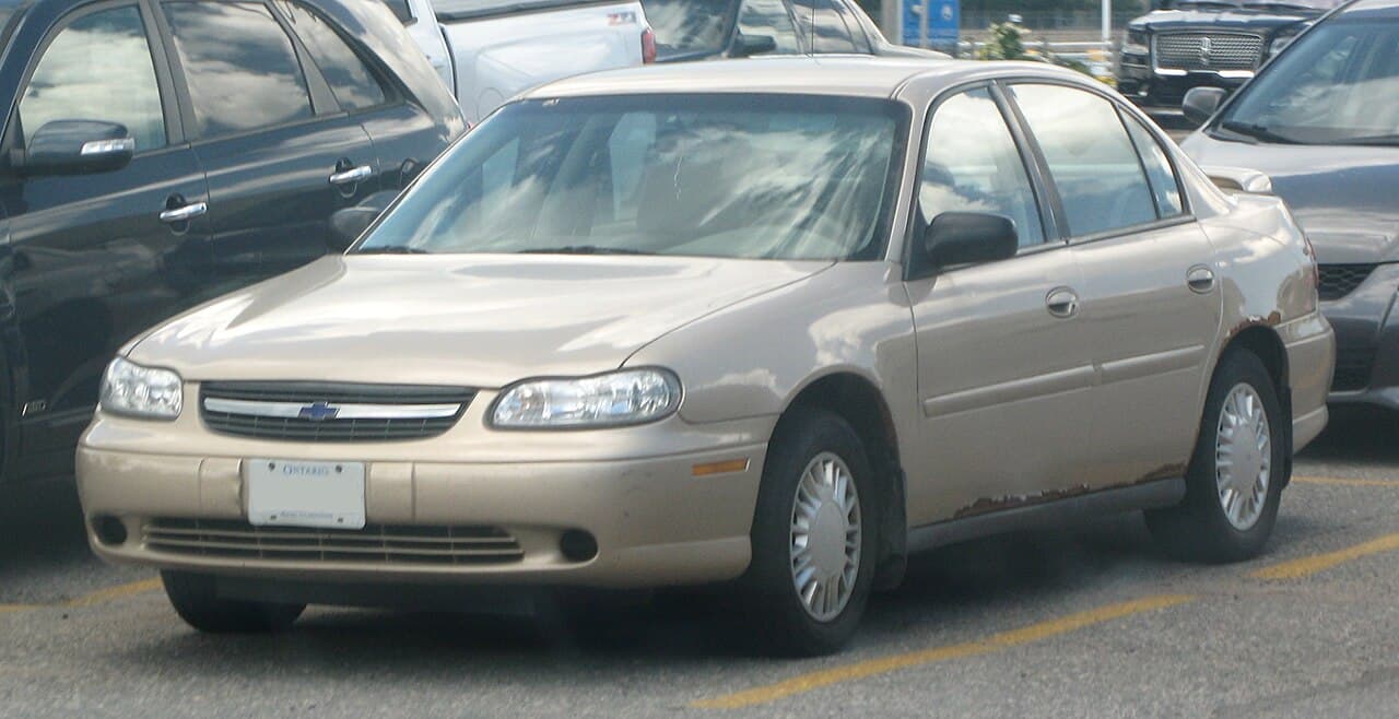 Chevrolet Malibu, representative photo