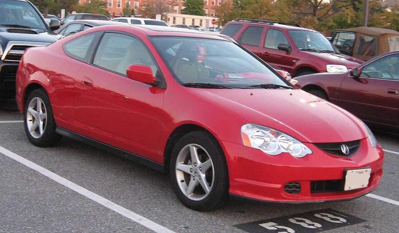 Acura RSX, representative photo