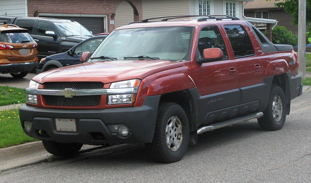 Chevrolet Avalanche, representative photo