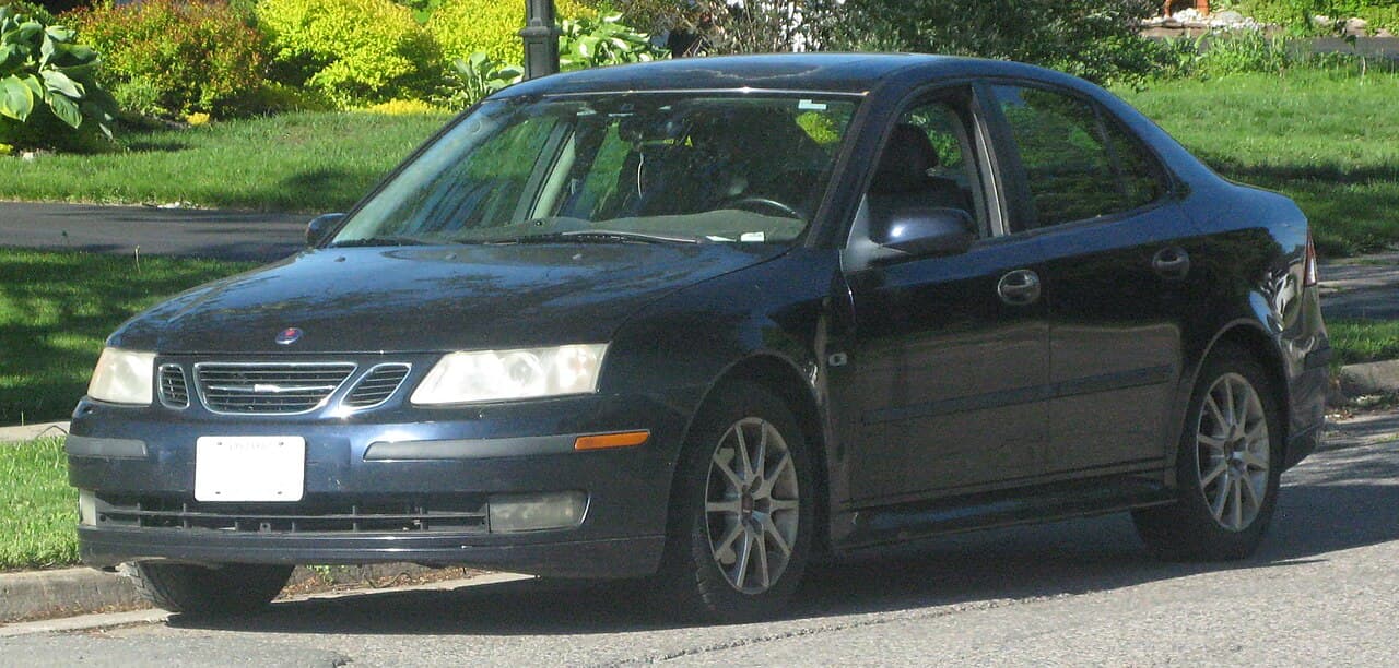 Saab 9-3, representative photo