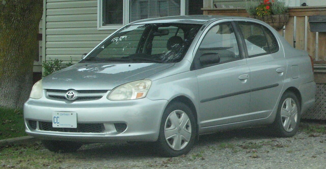 Toyota Echo, representative photo