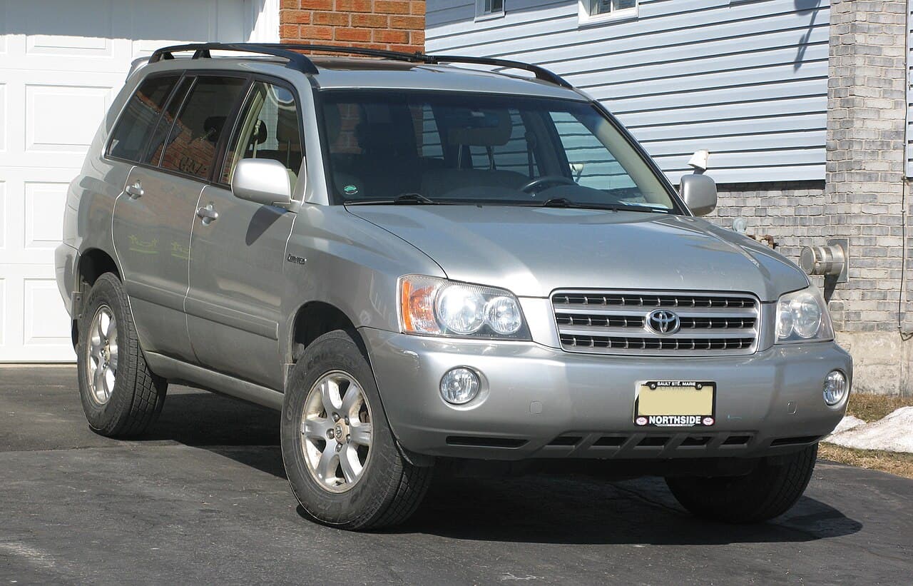 Toyota Highlander, representative photo