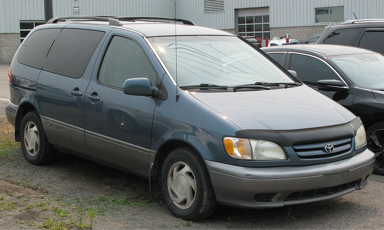 Toyota Sienna, representative photo