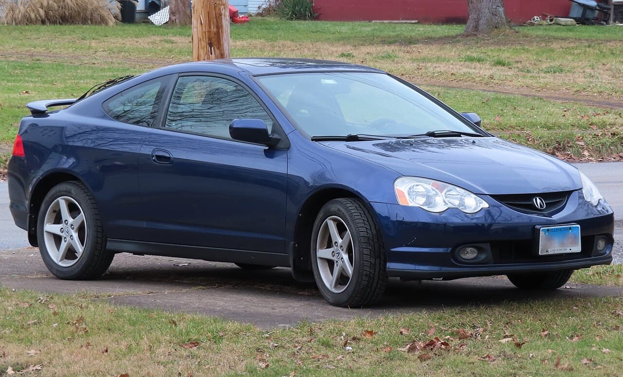 Acura RSX, representative photo