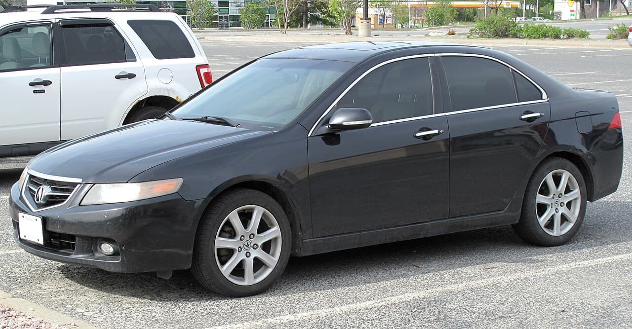Acura TSX, representative photo