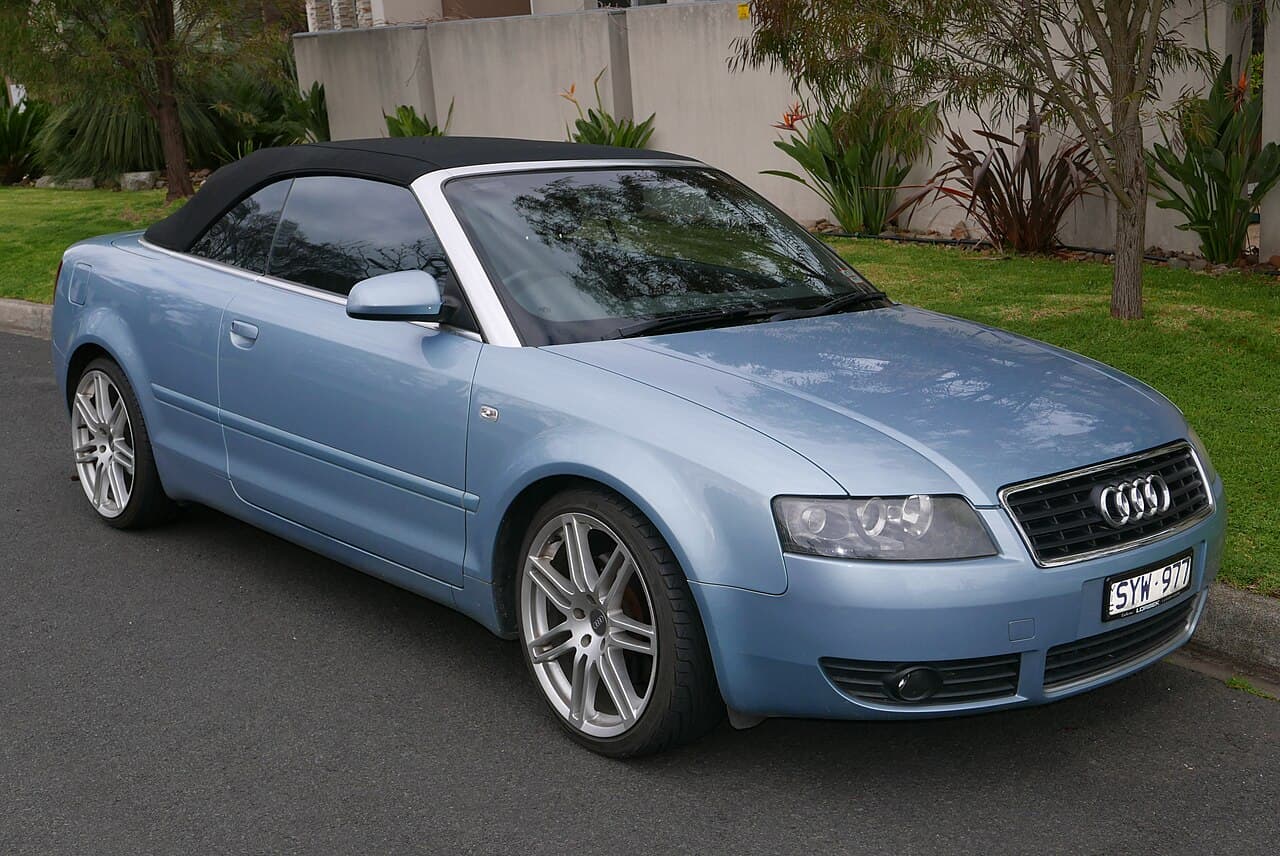 Audi A4, representative photo