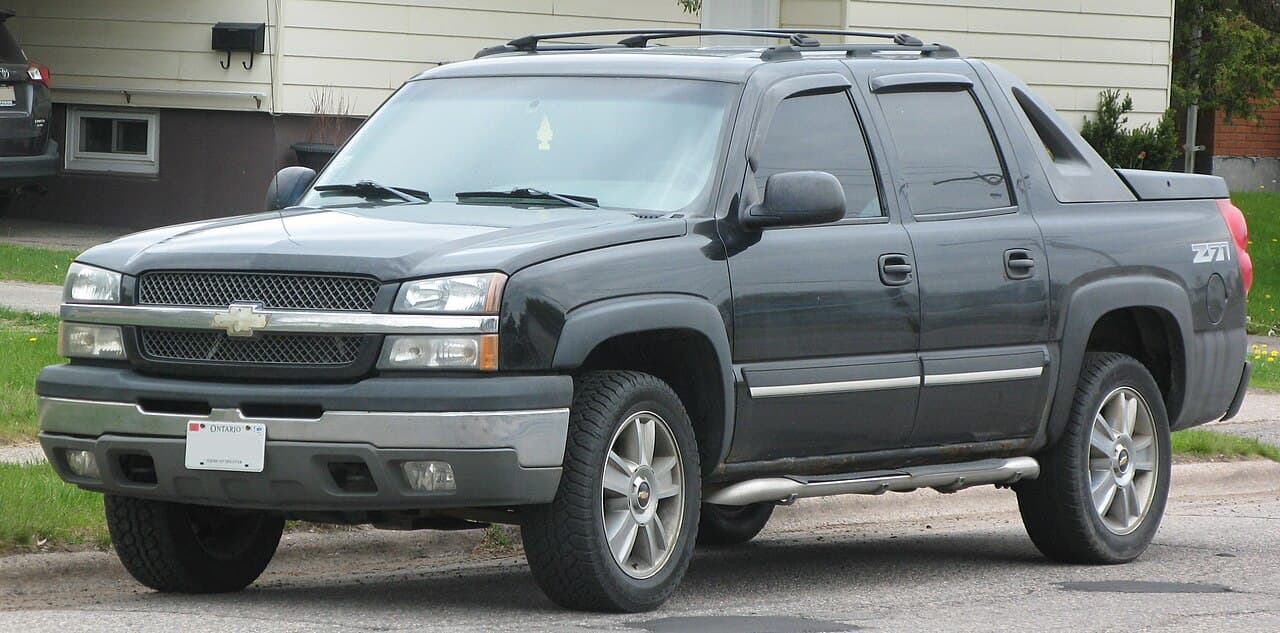 Chevrolet Avalanche, representative photo