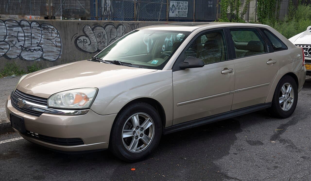 Chevrolet Malibu, representative photo
