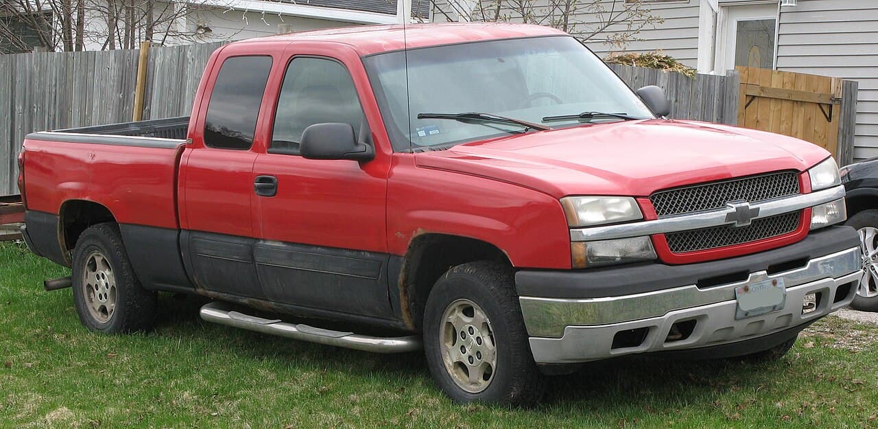 Chevrolet Silverado 1500, representative photo