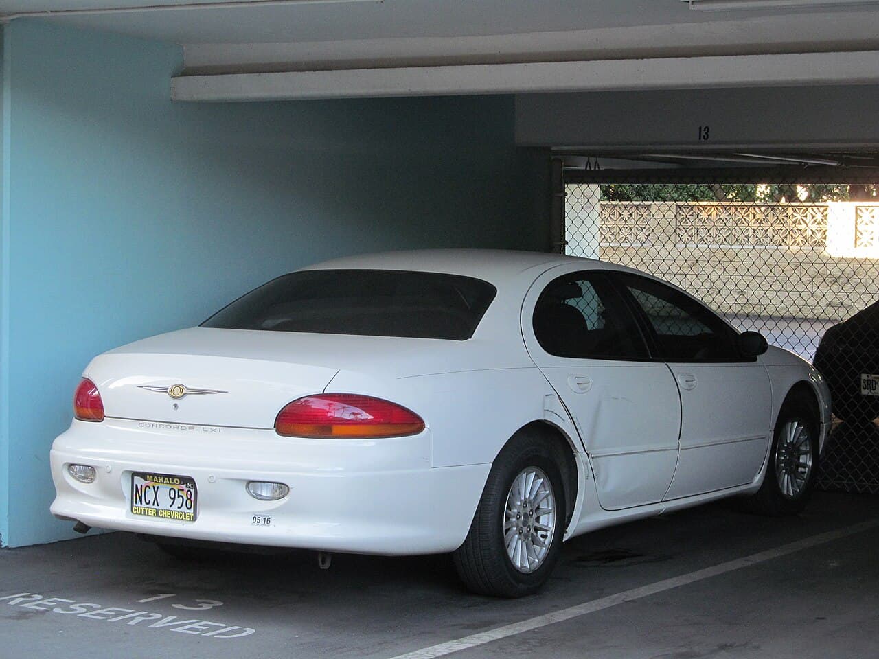 Chrysler Concorde, representative photo