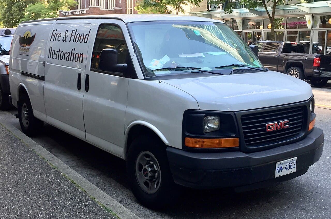 GMC Savana, representative photo