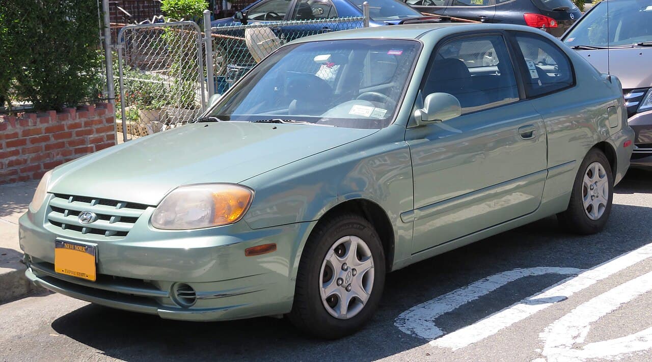 Hyundai Accent, representative photo