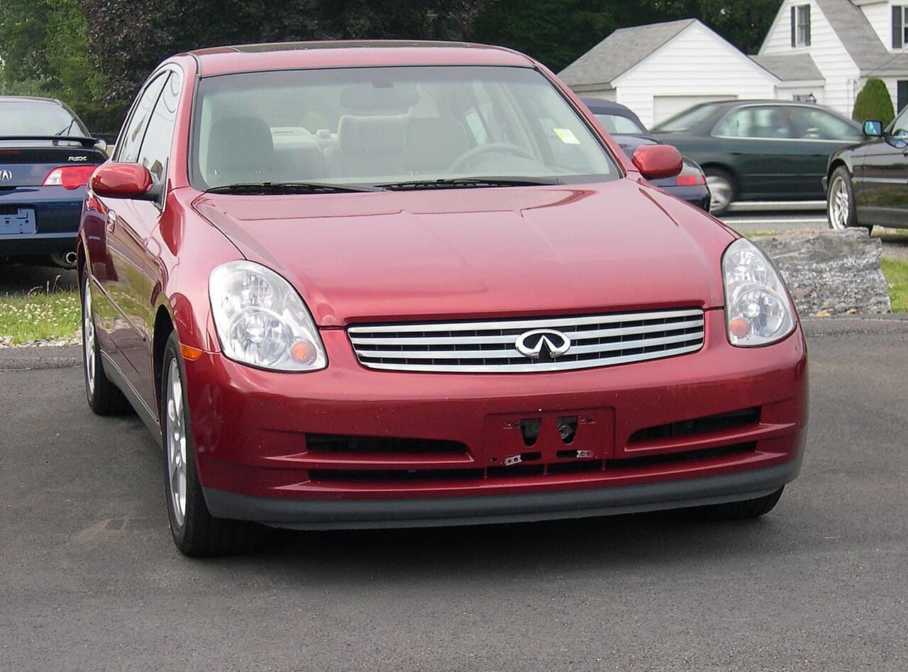 Infiniti G35, representative photo