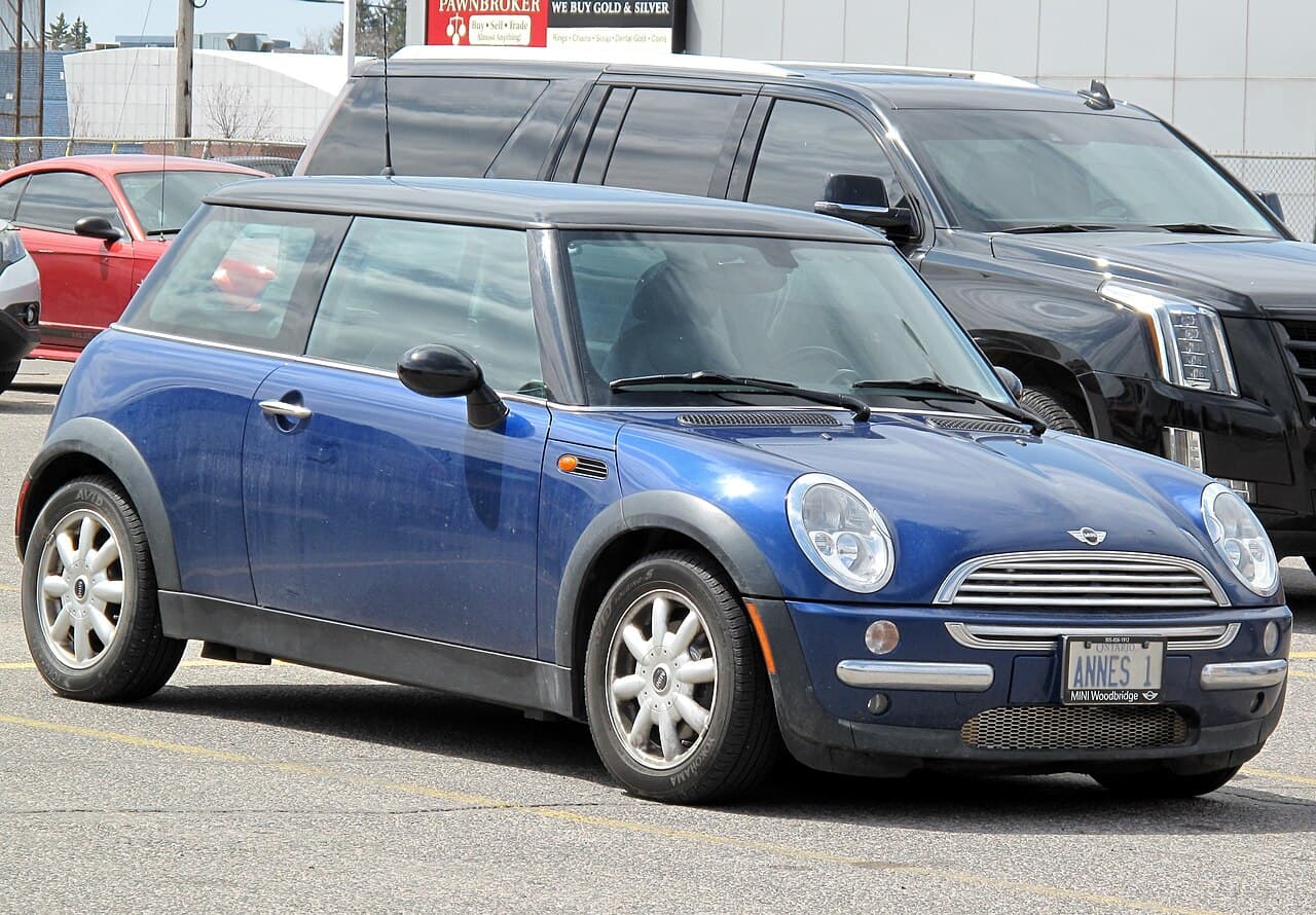 MINI Cooper, representative photo