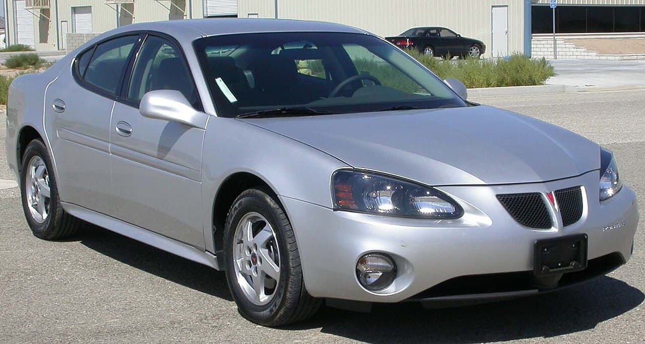 Pontiac Grand Prix, representative photo