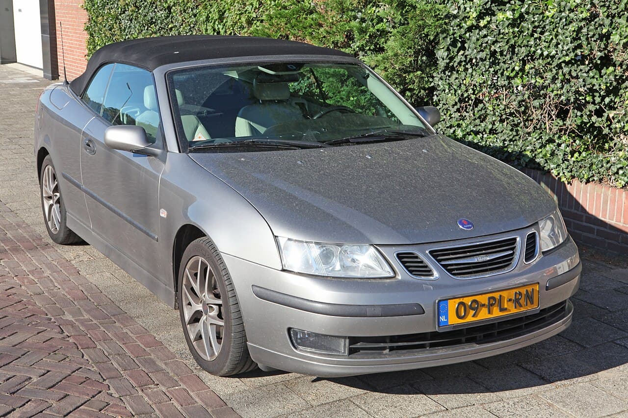 Saab 9-3, representative photo