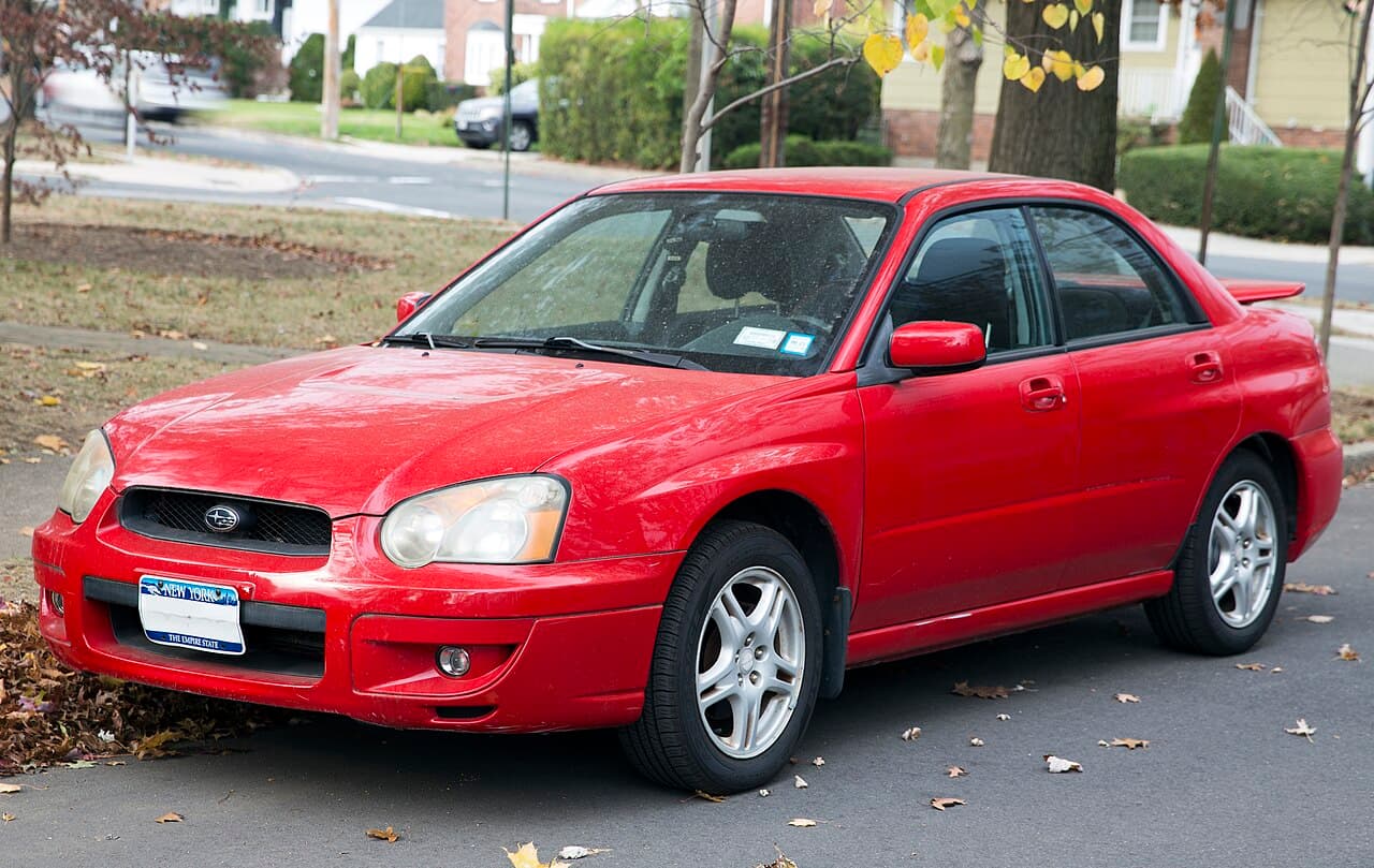 Subaru Impreza, representative photo
