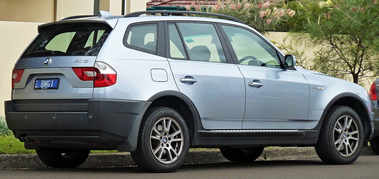 BMW X3, representative photo