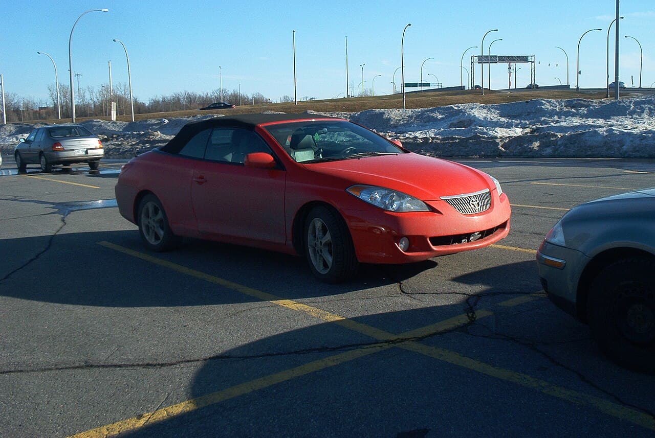 Toyota Camry Solara, representative photo