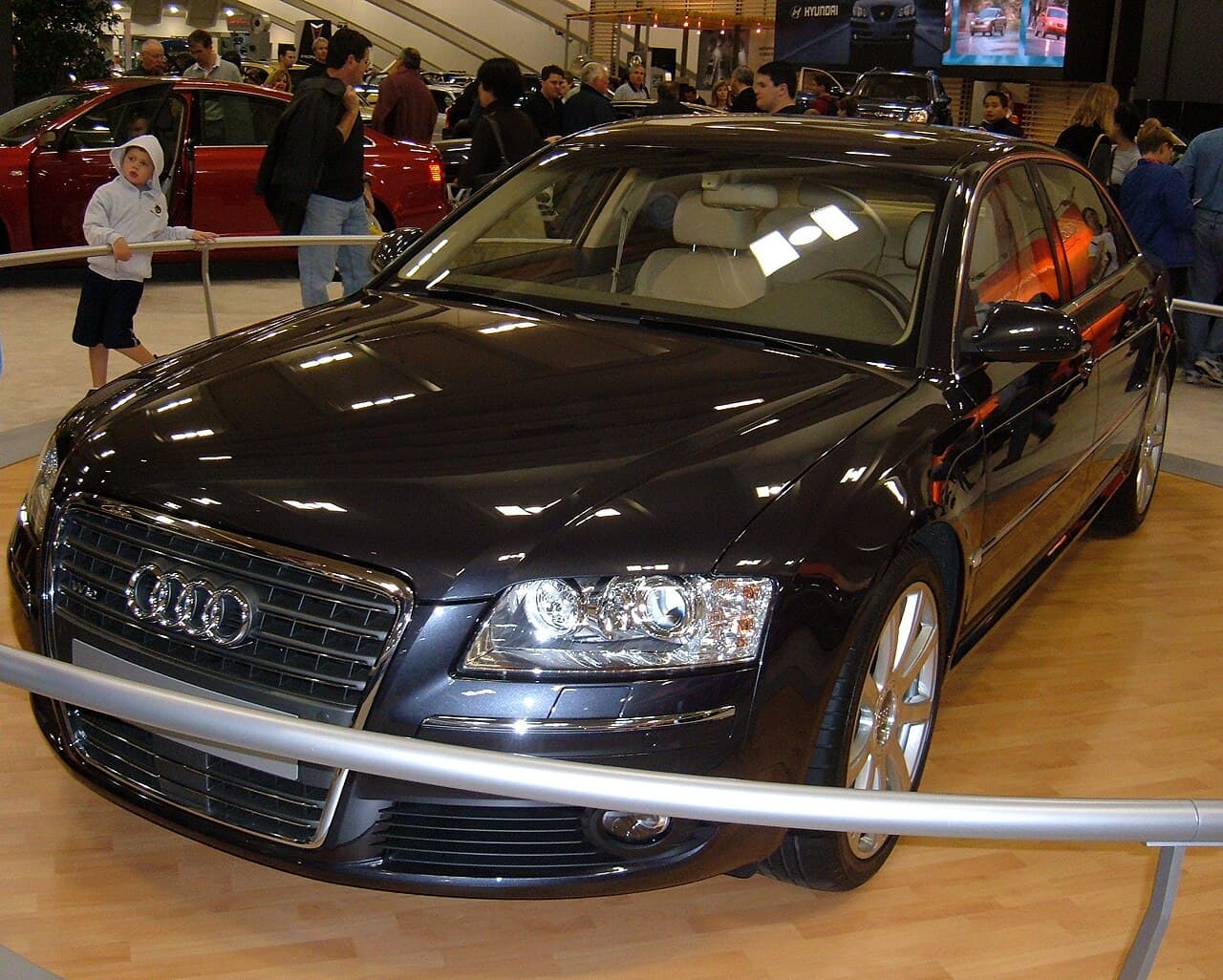 Audi A8, representative photo