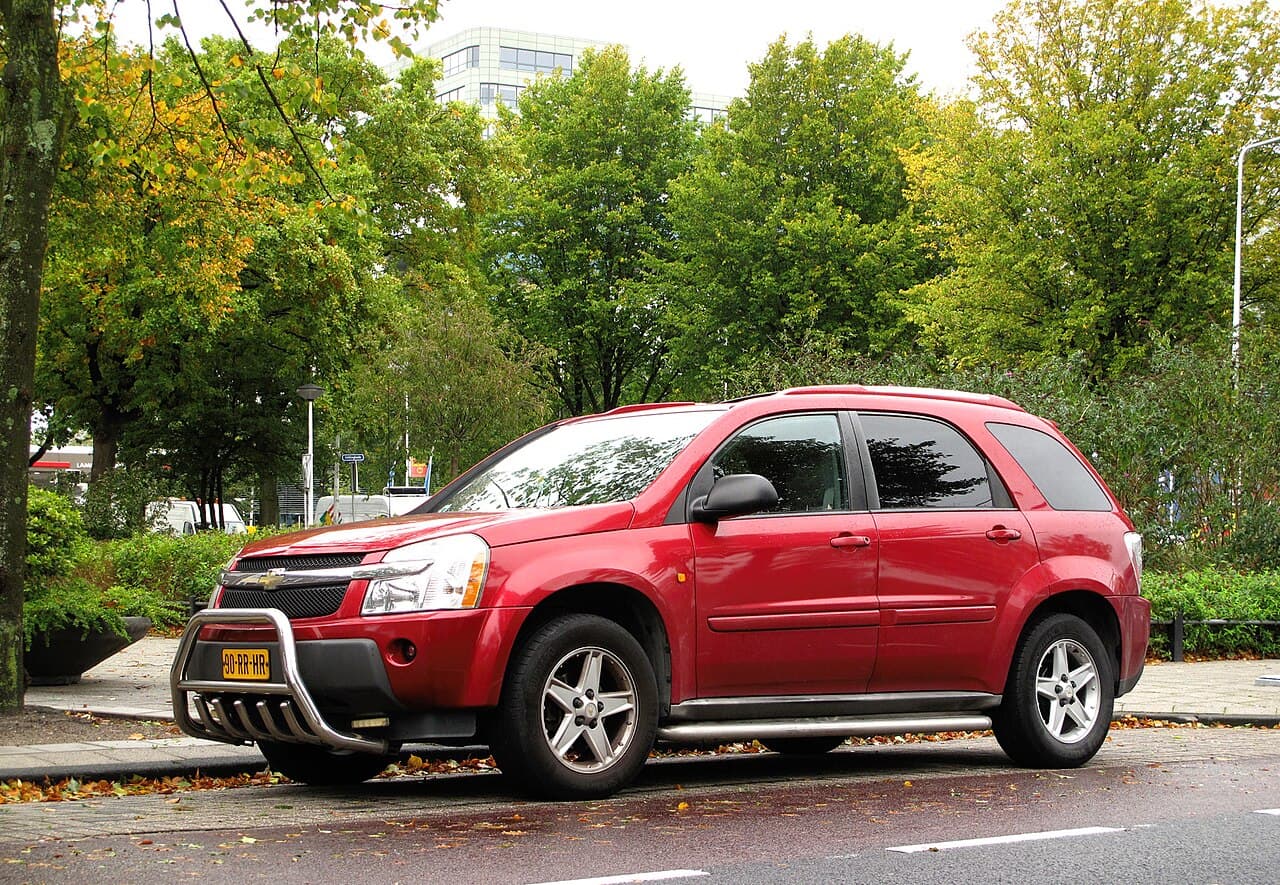 Chevrolet Equinox, representative photo