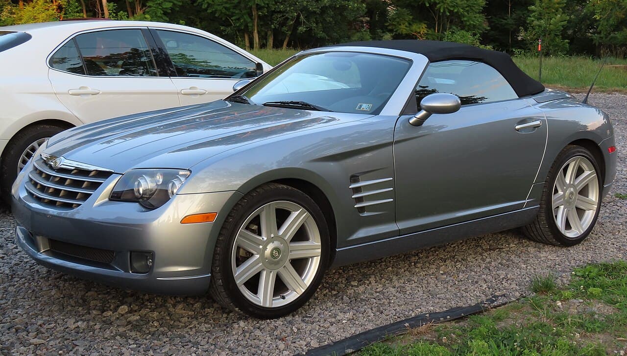 Chrysler Crossfire, representative photo