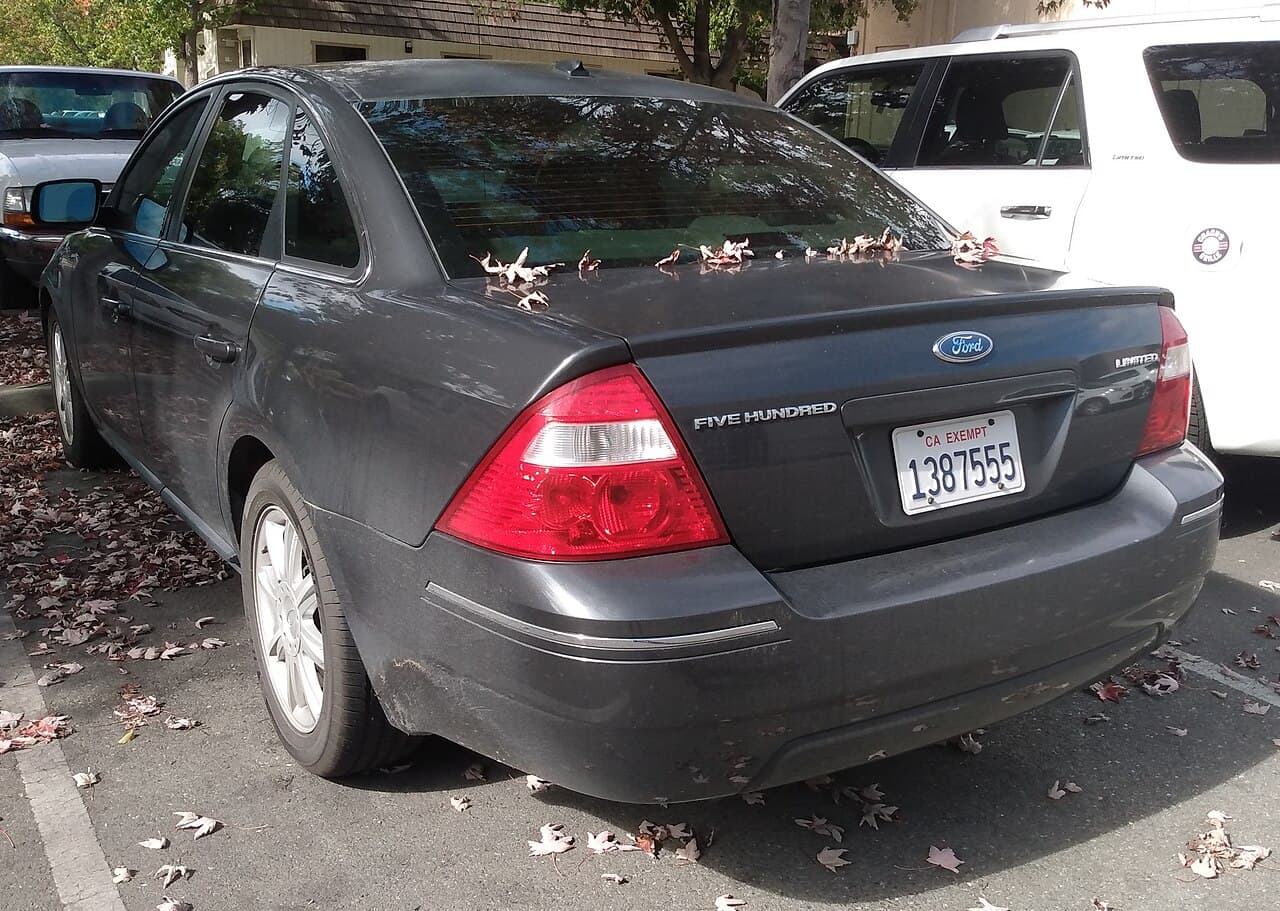 Ford Five Hundred, representative photo