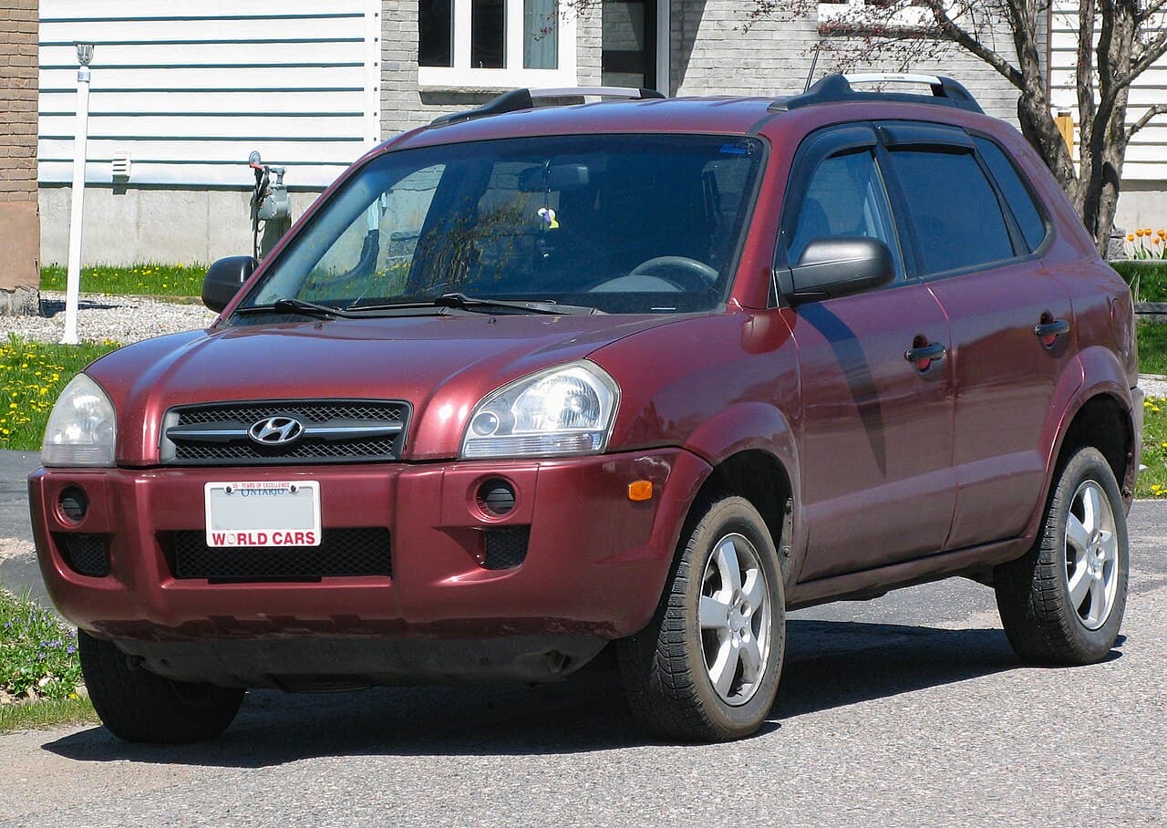 Hyundai Tucson, representative photo