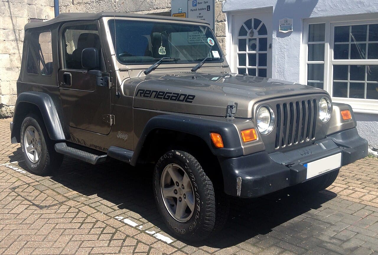 Jeep Wrangler, representative photo