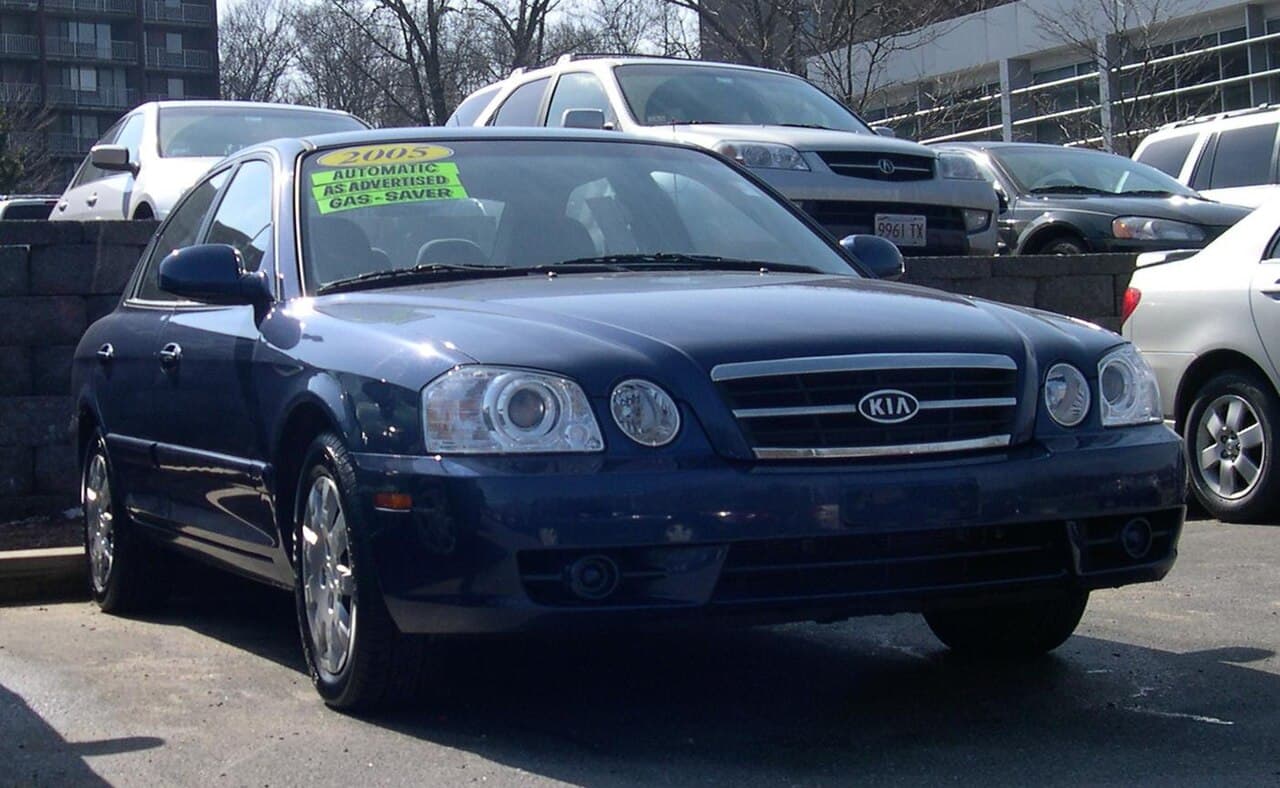 Kia Optima, representative photo