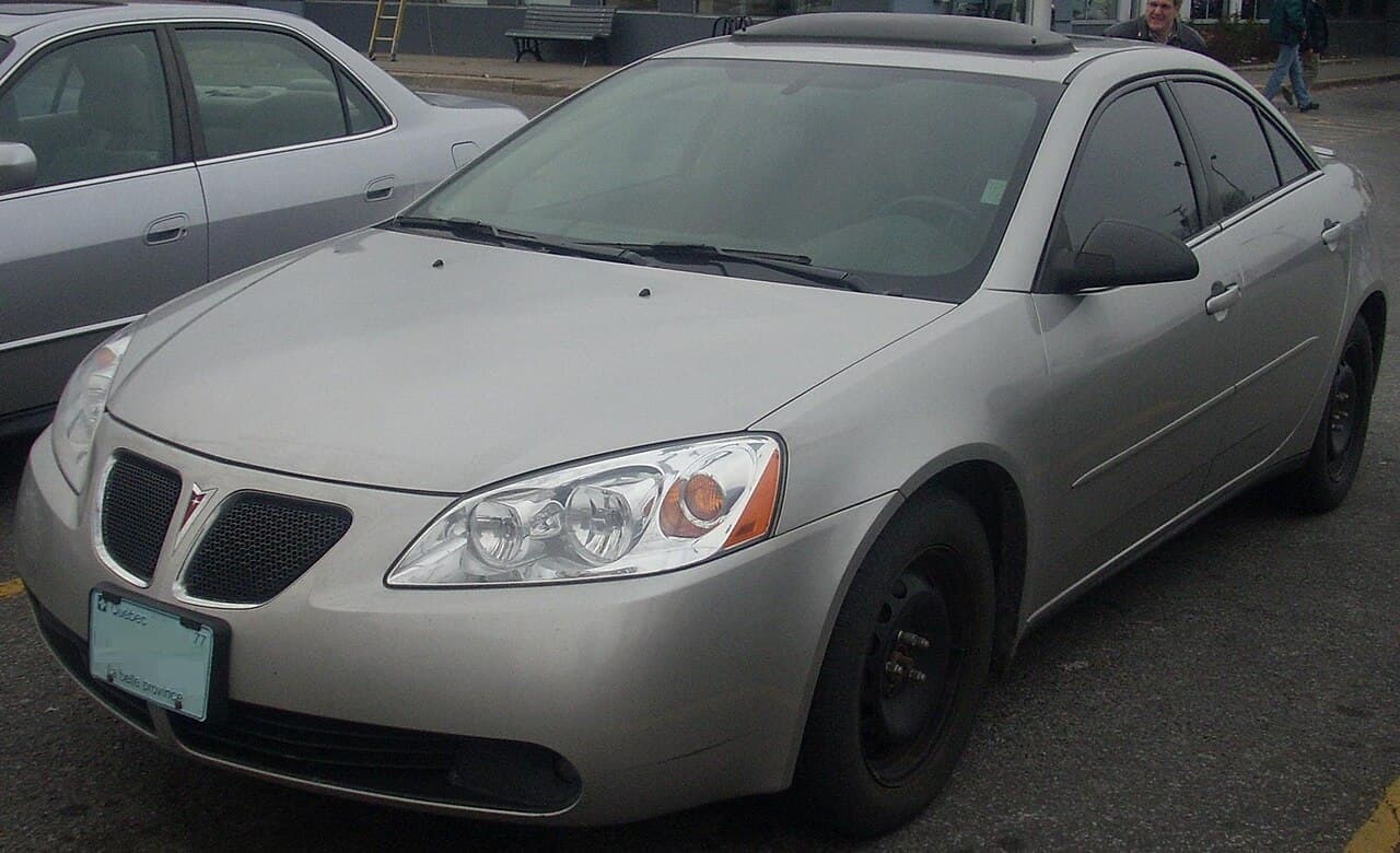 Pontiac G6, representative photo