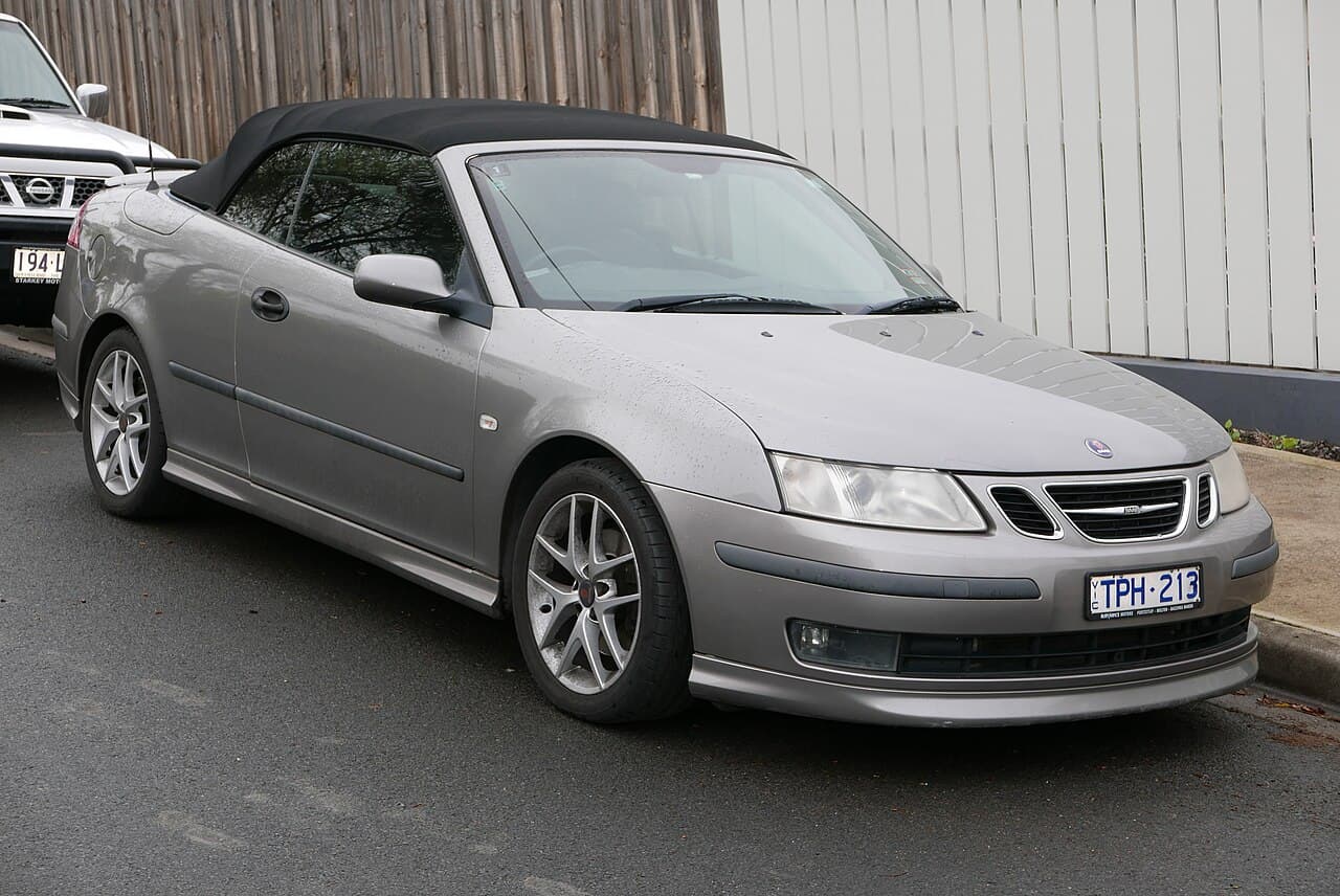 Saab 9-3, representative photo